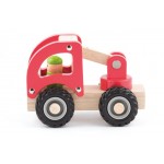 Masinuta din lemn Masina de Pompieri Fire Truck